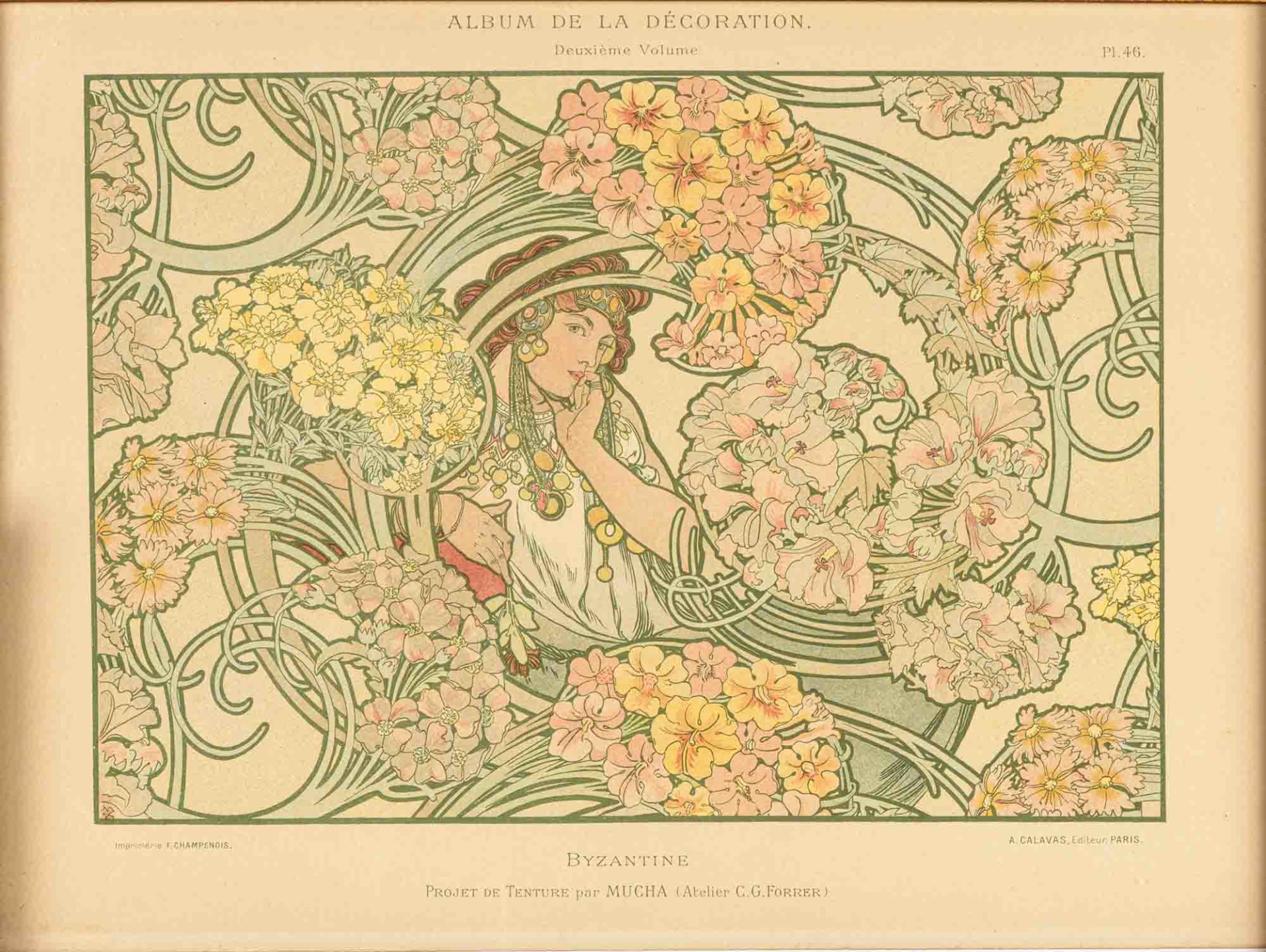 書籍『装飾アルバム』より《ビザンティン》