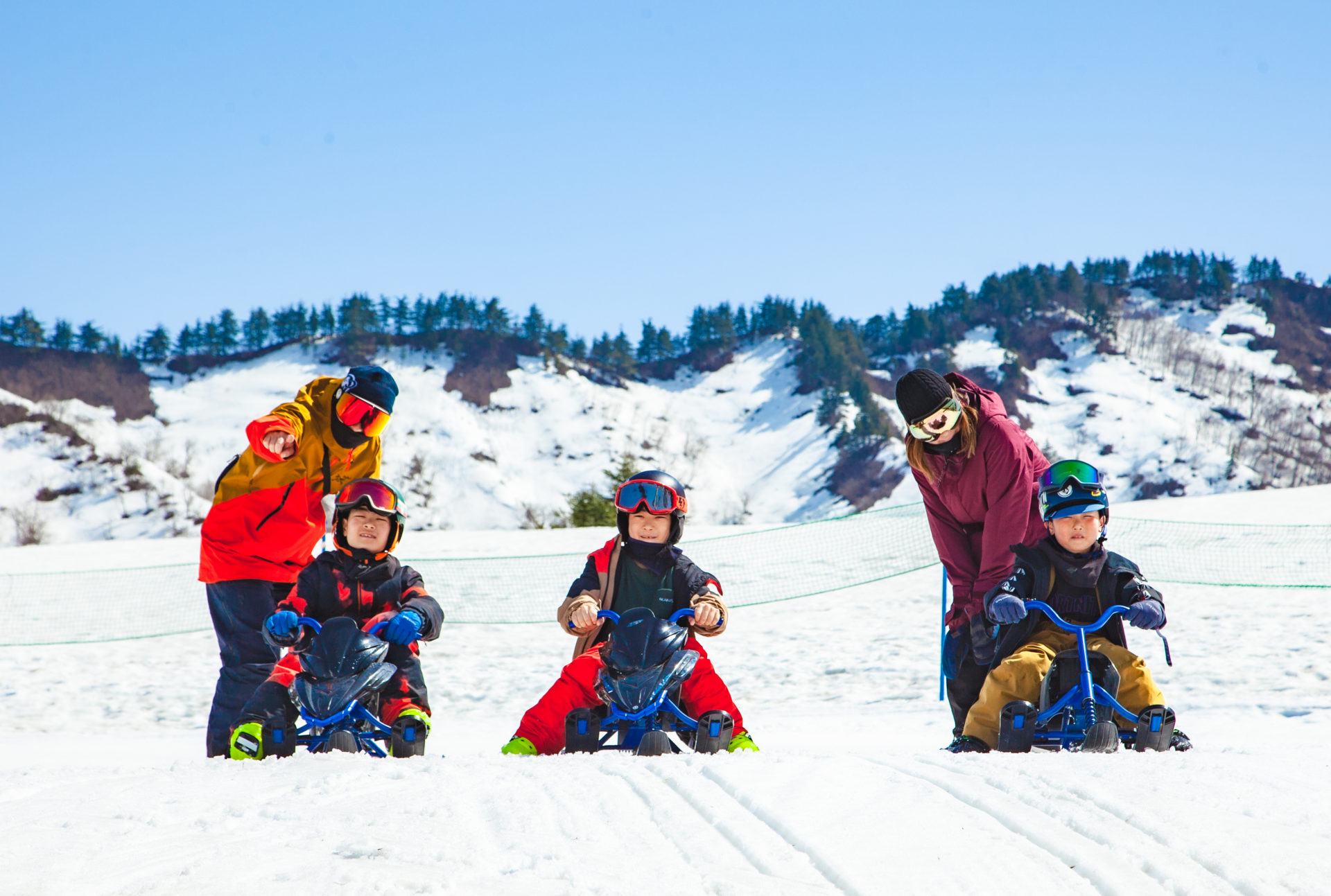 雪山の開放感